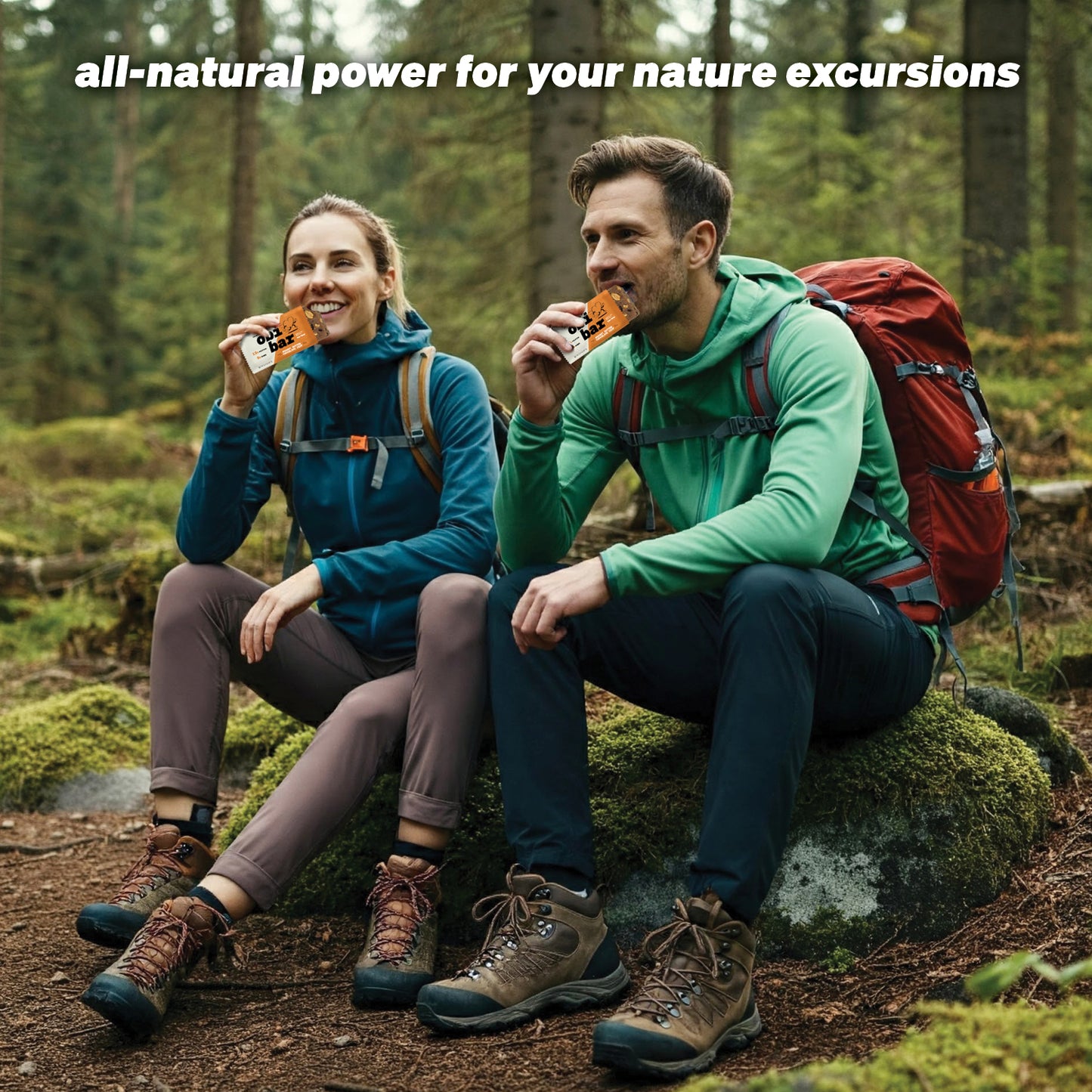 Obi Bar PB Choco Chip - Protein and Oat Fiber Bar | All-Natural, Sustained Energy | Lightly Sweet Taste | 100% Cocoa Chips, Georgia Peanuts | MADE WITH AVOCADO OIL | Egg White Protein | Soy Free, Dairy Free, No Sugar Alcohol, No Seed Oils | 12 Pack